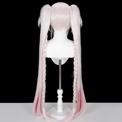 BoomCosplay Spiel Wuwa Cosplay Denia Pink Lila Blau 100cm Perücke