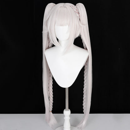 BoomCosplay Game HSR Sparxie Cosplay White Pink Gradient Red 100cm Wig