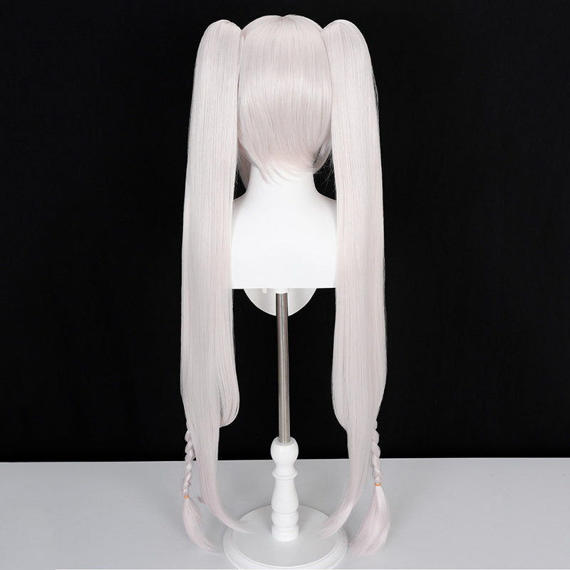 BoomCosplay Game HSR Sparxie Cosplay White Pink Gradient Red 100cm Wig