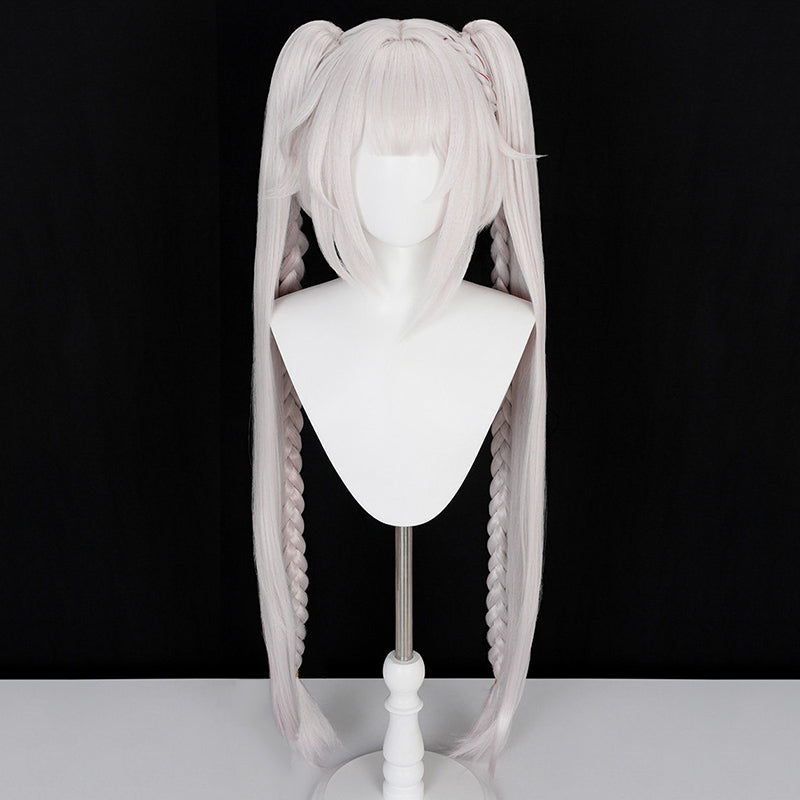 BoomCosplay Game HSR Sparxie Cosplay White Pink Gradient Red 100cm Wig