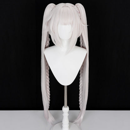 BoomCosplay Game HSR Sparxie Cosplay White Pink Gradient Red 100cm Wig