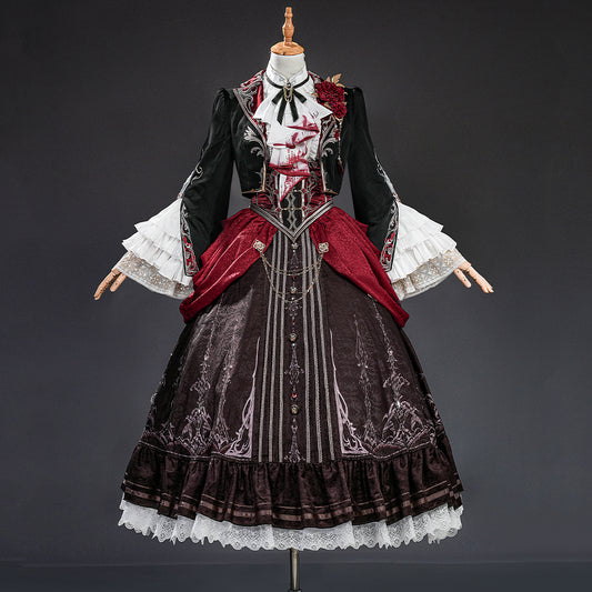 BoomCosplay Game Love and Deepspace Cosplay Female Protagonist Player MC Silverwing Fiend Bloodmoon Soulpact Costume