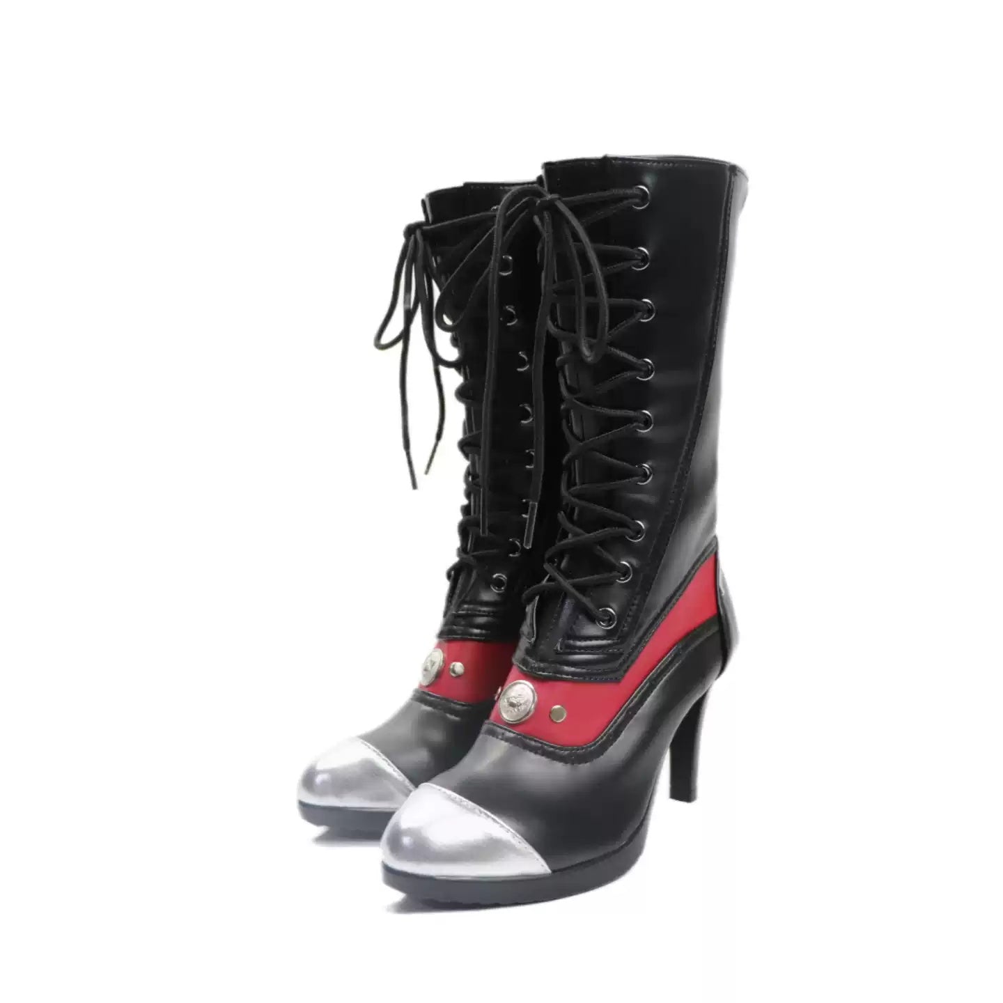 BoomCosplay Game Love and Deepspace Cosplay Female Protagonist Player MC Silverwing Fiend Bloodmoon Soulpact Shoes