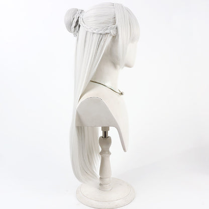 BoomCosplay Game Love and Deepspace Cosplay Female Protagonist Player MC Silverwing Fiend Bloodmoon Soulpact Wig