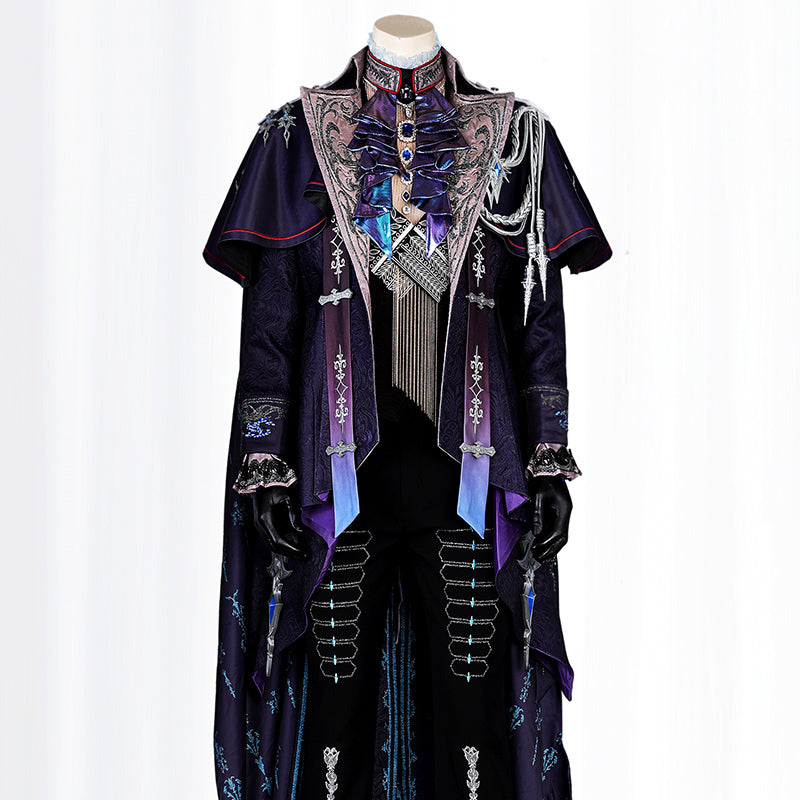 BoomCosplay Game Love and Deepspace Cosplay Sylus Silverwing Fiend R2 Alternate Color Alternate Outfit Costume