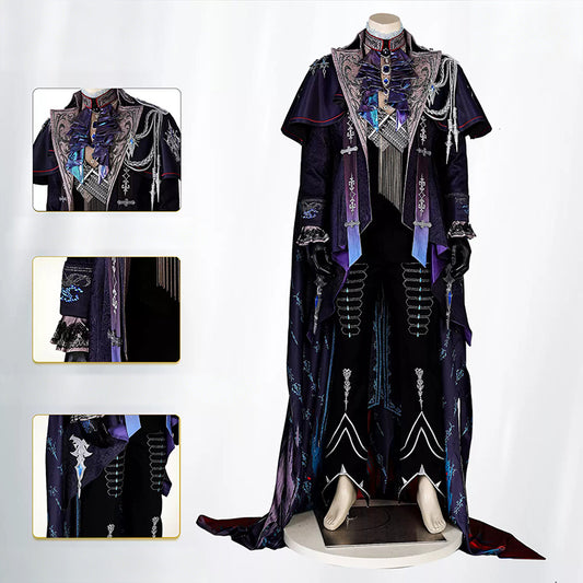 BoomCosplay Game Love and Deepspace Cosplay Sylus Silverwing Fiend R2 Alternate Color Alternate Outfit Costume