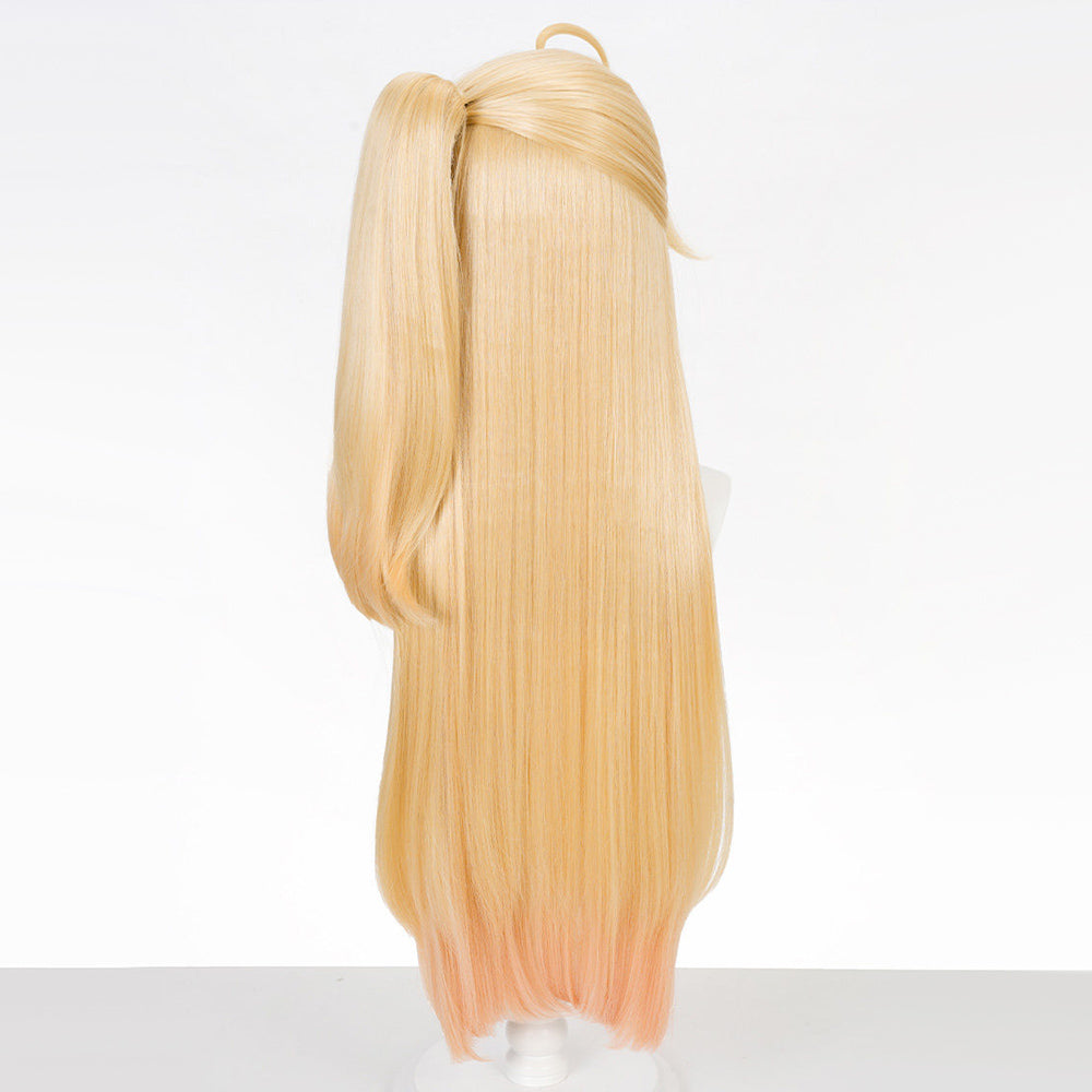 BoomCosplay Game NTE Cosplay Akane Rin Custom Color Gradient Orange Golden 85cm Wig