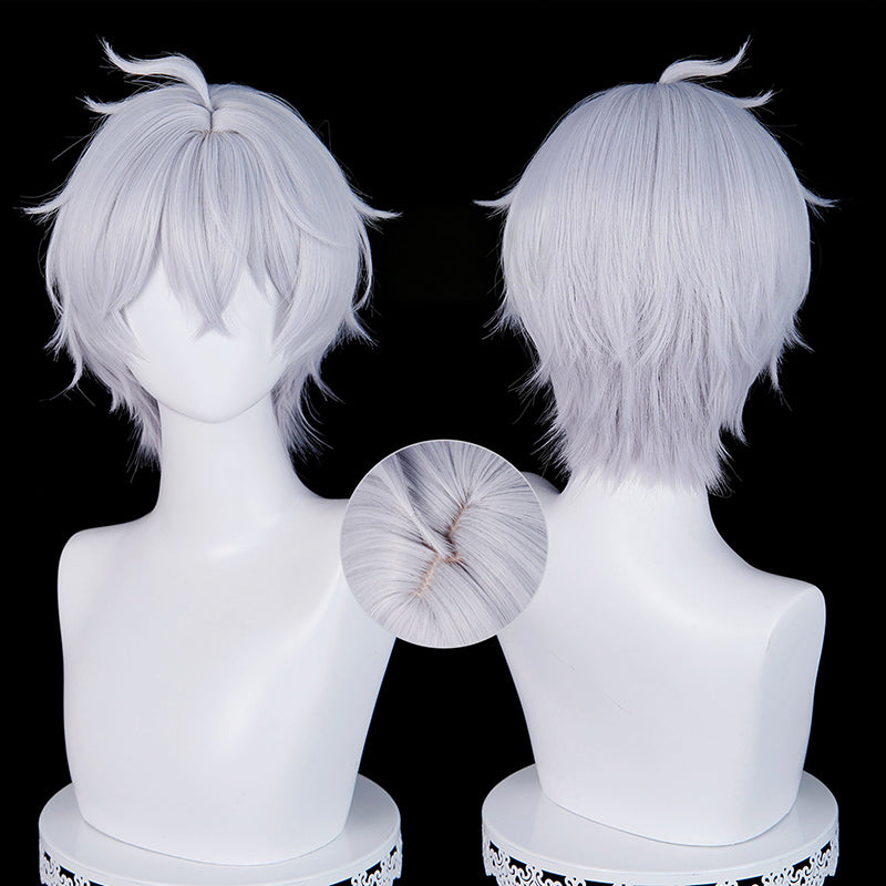BoomCosplay Game NTE Cosplay Esper Zero Male Custom Color Gradient 30cm Wig