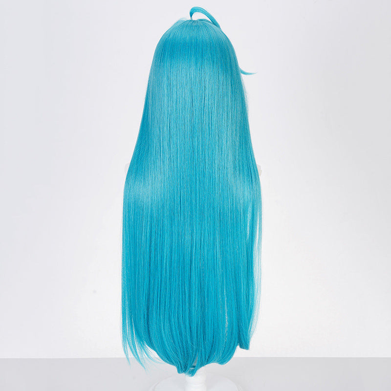 BoomCosplay Game NTE Cosplay Mint Custom Blue Pink 90cm Wig