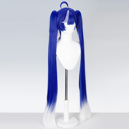 BoomCosplay Game NTE Cosplay Nitsa Custom Color Light Blue Purple 110cm Wig