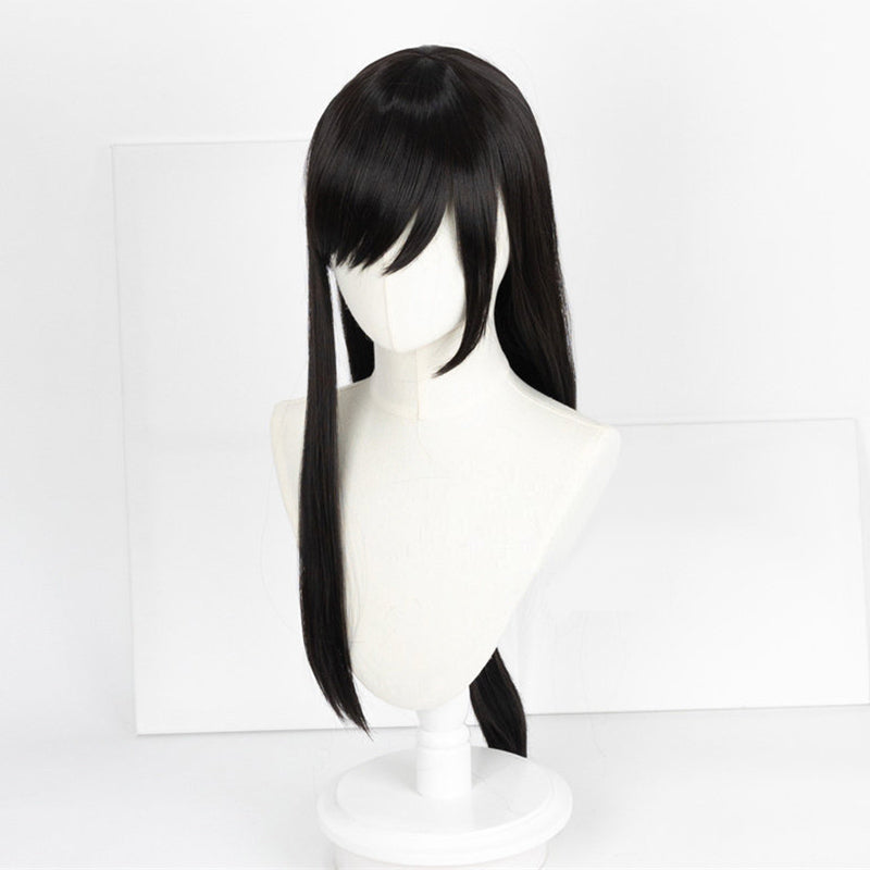 BoomCosplay Game Revelation Cosplay Female Black 80cm Wig