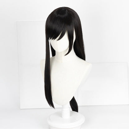 BoomCosplay Game Revelation Cosplay Female Black 80cm Wig