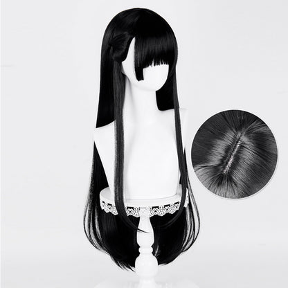 BoomCosplay Spiel Wuwa Cosplay Denia Pink Lila Blau 100cm Perücke