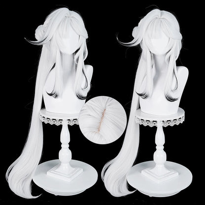 BoomCosplay Spiel Wuwa Cosplay Denia Pink Lila Blau 100cm Perücke