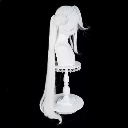 BoomCosplay Spiel Wuwa Cosplay Denia Pink Lila Blau 100cm Perücke