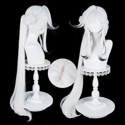 BoomCosplay Spiel Wuwa Cosplay Denia Pink Lila Blau 100cm Perücke