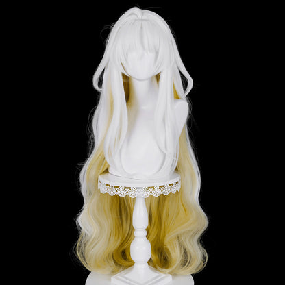 BoomCosplay Spiel Wuwa Cosplay Denia Pink Lila Blau 100cm Perücke