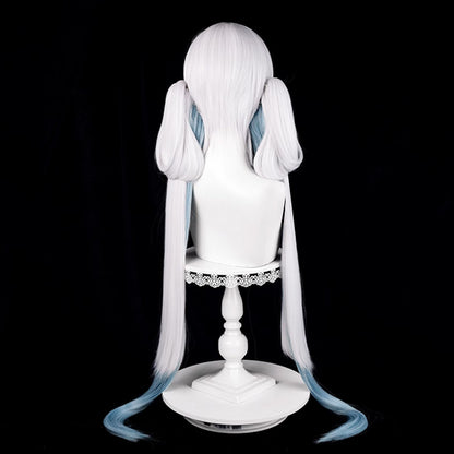 BoomCosplay Spiel Wuwa Cosplay Denia Pink Lila Blau 100cm Perücke