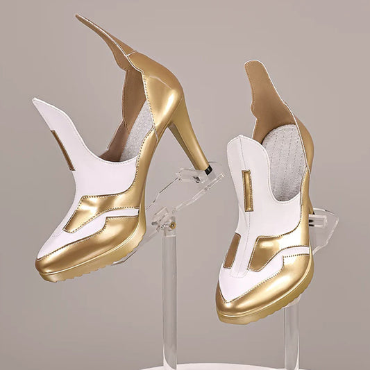 BoomCosplay Game HSR Cosplay Evanescia Schwarze Schuhe