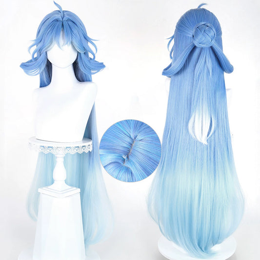 BoomCosplay Game WuWa Cosplay Qingxiao Custom Color 90cm Wig