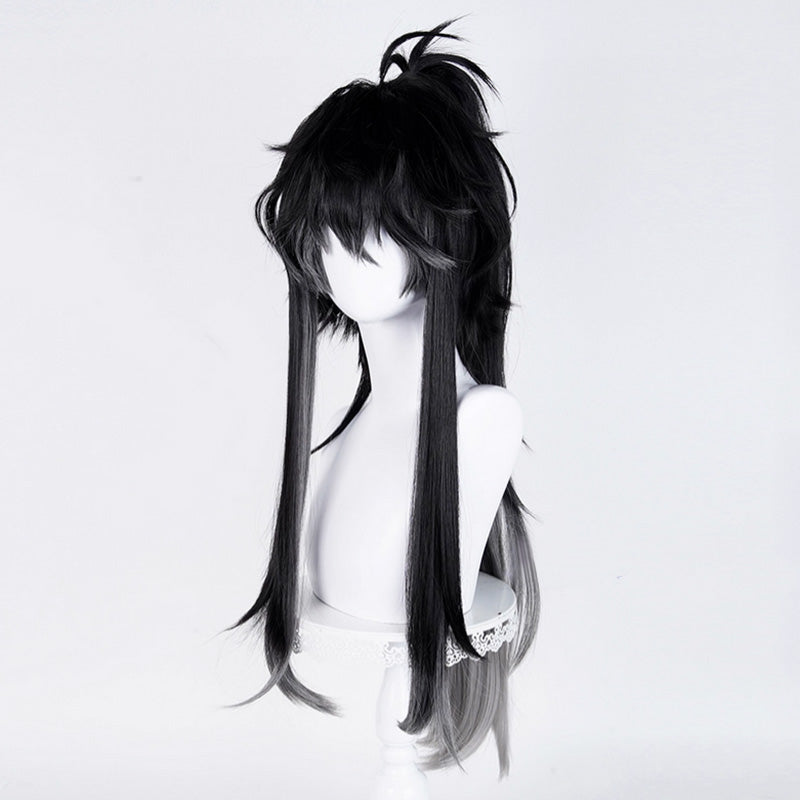 BoomCosplay Spiel Wuwa Cosplay Denia Pink Lila Blau 100cm Perücke