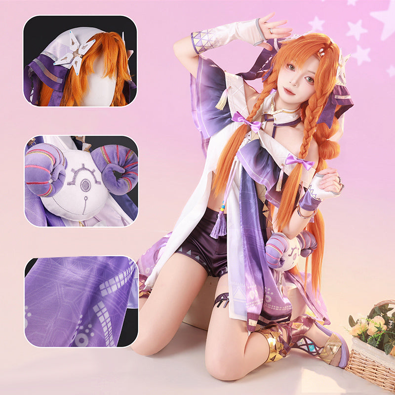 BoomCosplay Spiel Wuwa Cosplay Hiyuki Kostüm A Edition