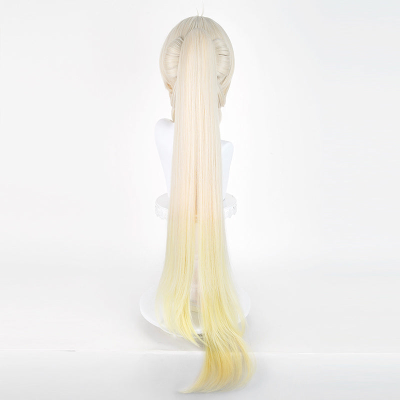 BoomCosplay Spiel Wuwa Cosplay Denia Pink Lila Blau 100cm Perücke