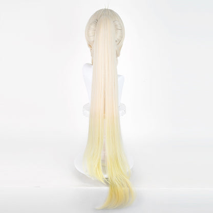 BoomCosplay Spiel Wuwa Cosplay Denia Pink Lila Blau 100cm Perücke