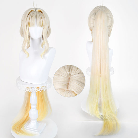 BoomCosplay Game WuWa Cosplay Suisui Custom Color Gradient 100cm Wig