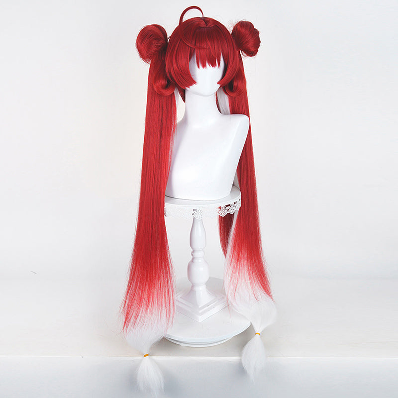 BoomCosplay Spiel Wuwa Cosplay Denia Pink Lila Blau 100cm Perücke