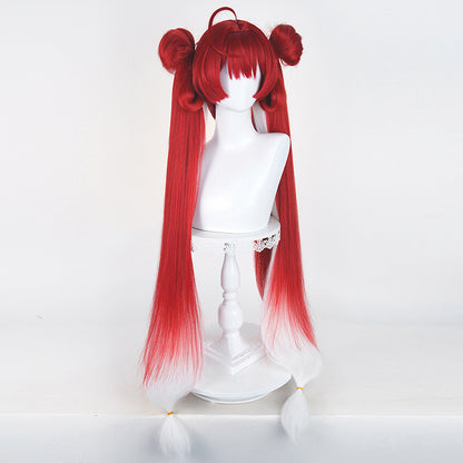 BoomCosplay Spiel Wuwa Cosplay Denia Pink Lila Blau 100cm Perücke