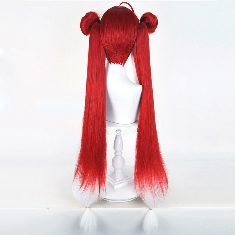 BoomCosplay Spiel Wuwa Cosplay Denia Pink Lila Blau 100cm Perücke