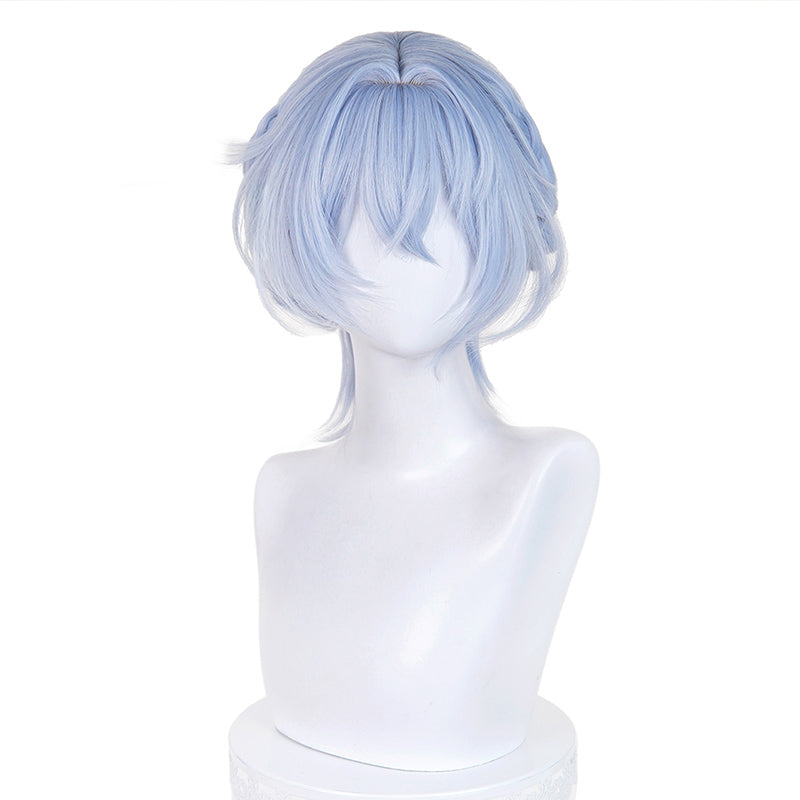 BoomCosplay Game WuWa Cosplay The Shorekeeper All That Resonates Silver Blue 40cm Wig