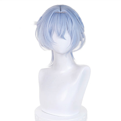 BoomCosplay Game WuWa Cosplay The Shorekeeper All That Resonates Silver Blue 40cm Wig