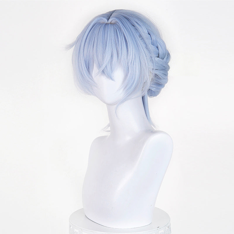 BoomCosplay Game WuWa Cosplay The Shorekeeper All That Resonates Silver Blue 40cm Wig