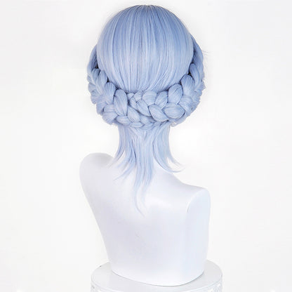 BoomCosplay Game WuWa Cosplay The Shorekeeper All That Resonates Silver Blue 40cm Wig