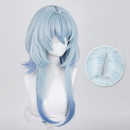 BoomCosplay Game WuWa Cosplay The Shorekeeper Custom Color Gradient 74cm Wig