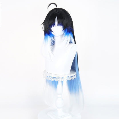 BoomCosplay Spiel Wuwa Cosplay Denia Pink Lila Blau 100cm Perücke