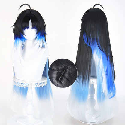 BoomCosplay Spiel Wuwa Cosplay Denia Pink Lila Blau 100cm Perücke