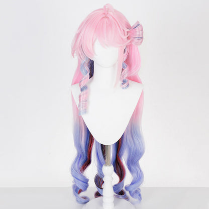 BoomCosplay Game Wuwa Cosplay Denia Pink Purple 90cm Wig