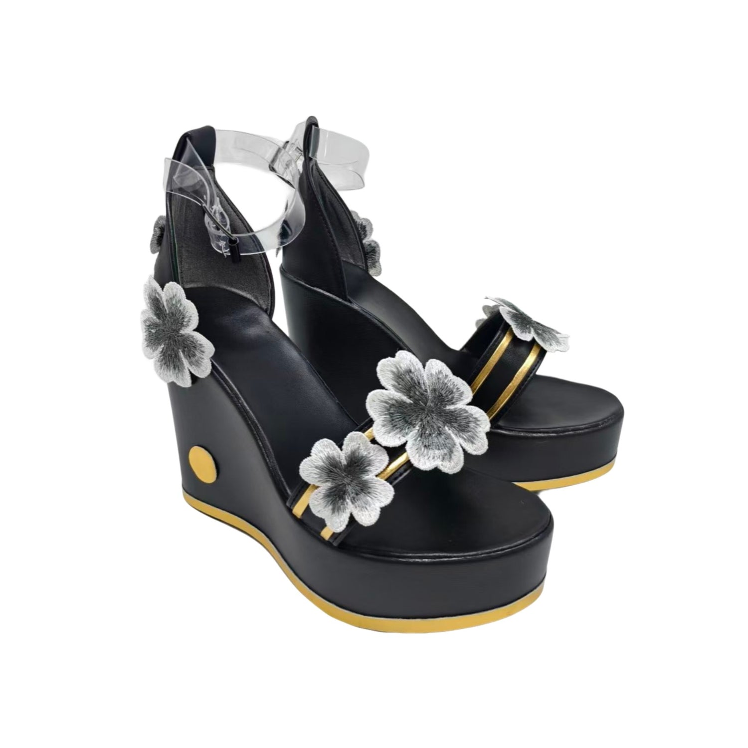 BoomCosplay Game Wuwa Cosplay Hiyuki Black Shoes