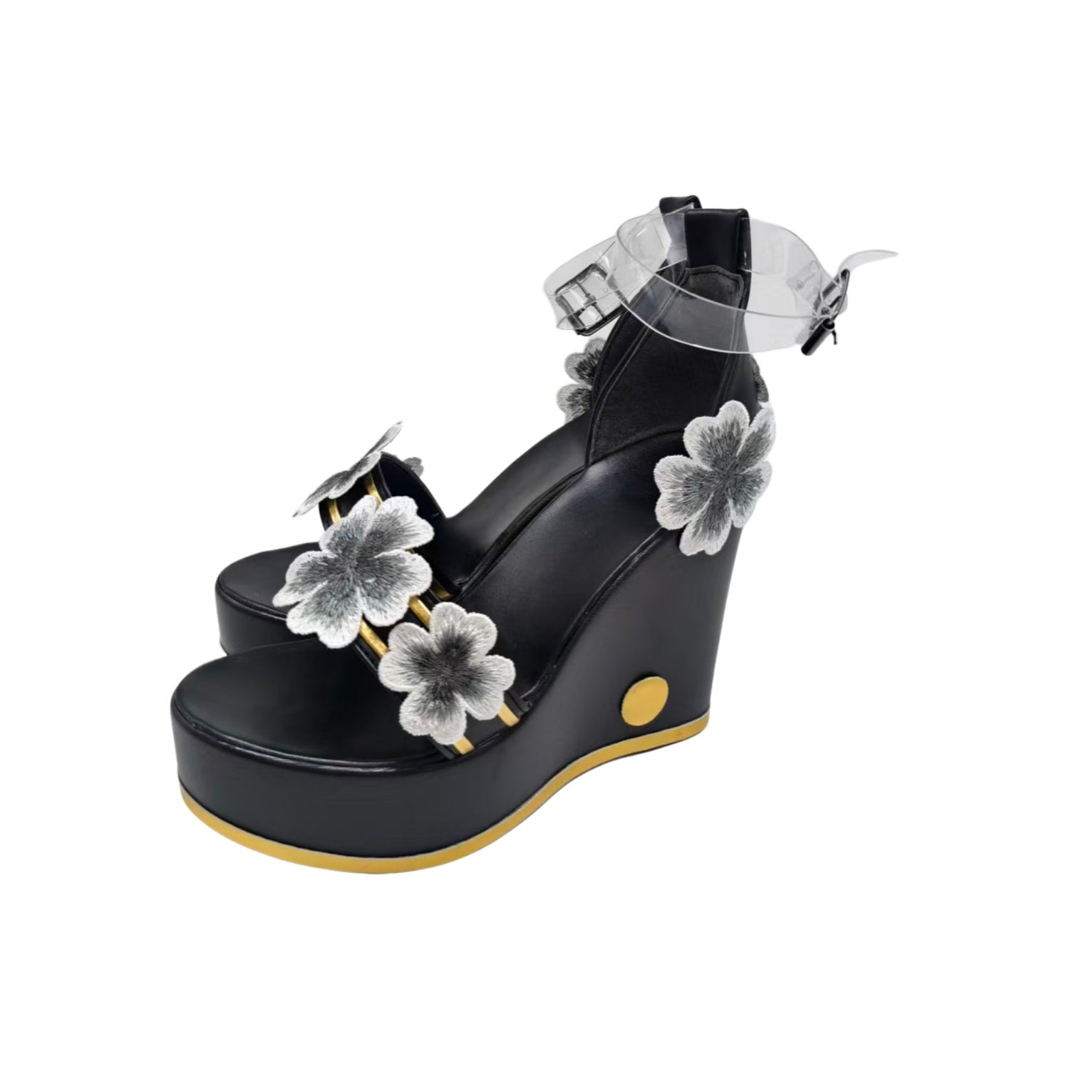BoomCosplay Game Wuwa Cosplay Hiyuki Black Shoes