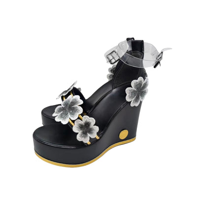 BoomCosplay Game Wuwa Cosplay Hiyuki Black Shoes