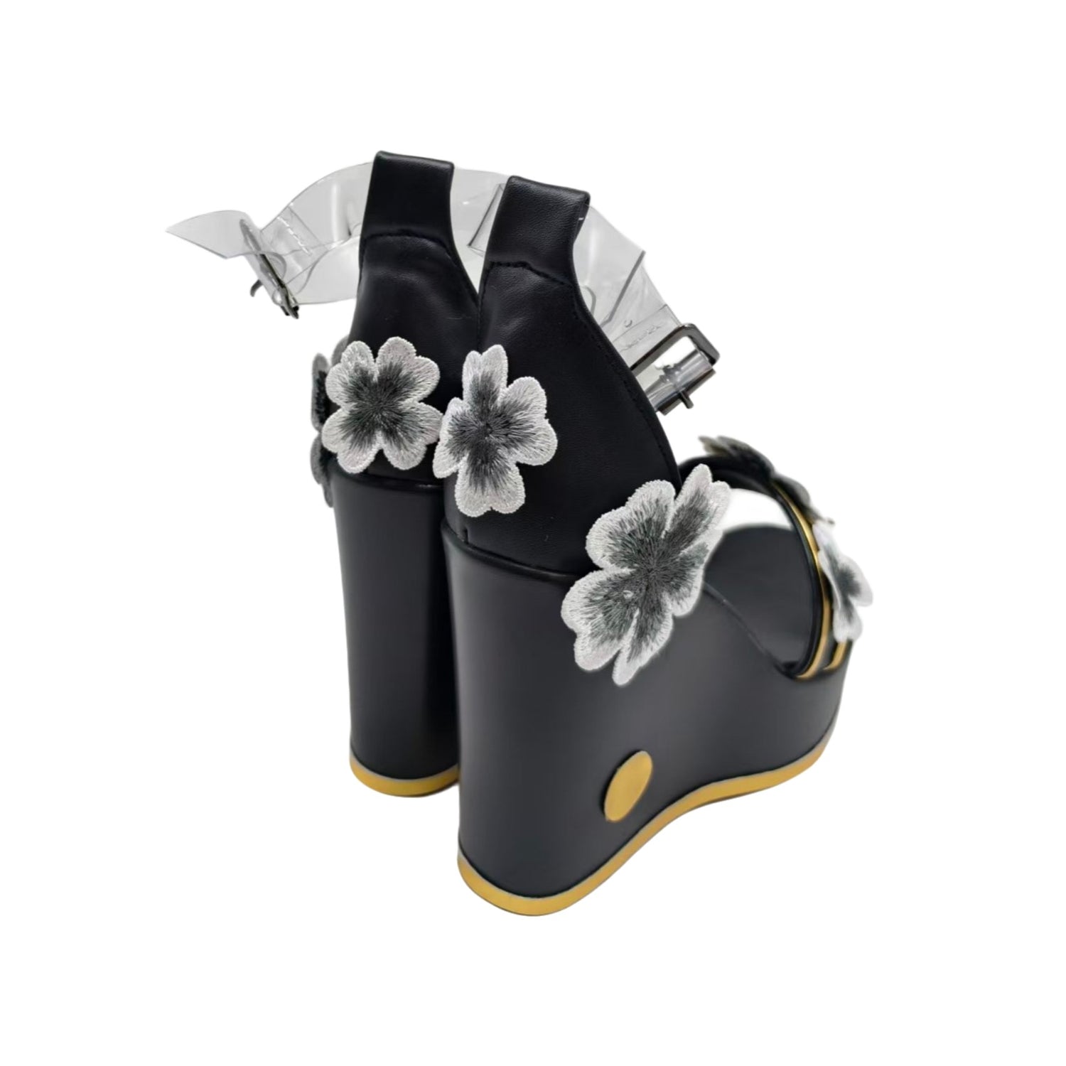 BoomCosplay Game Wuwa Cosplay Hiyuki Black Shoes