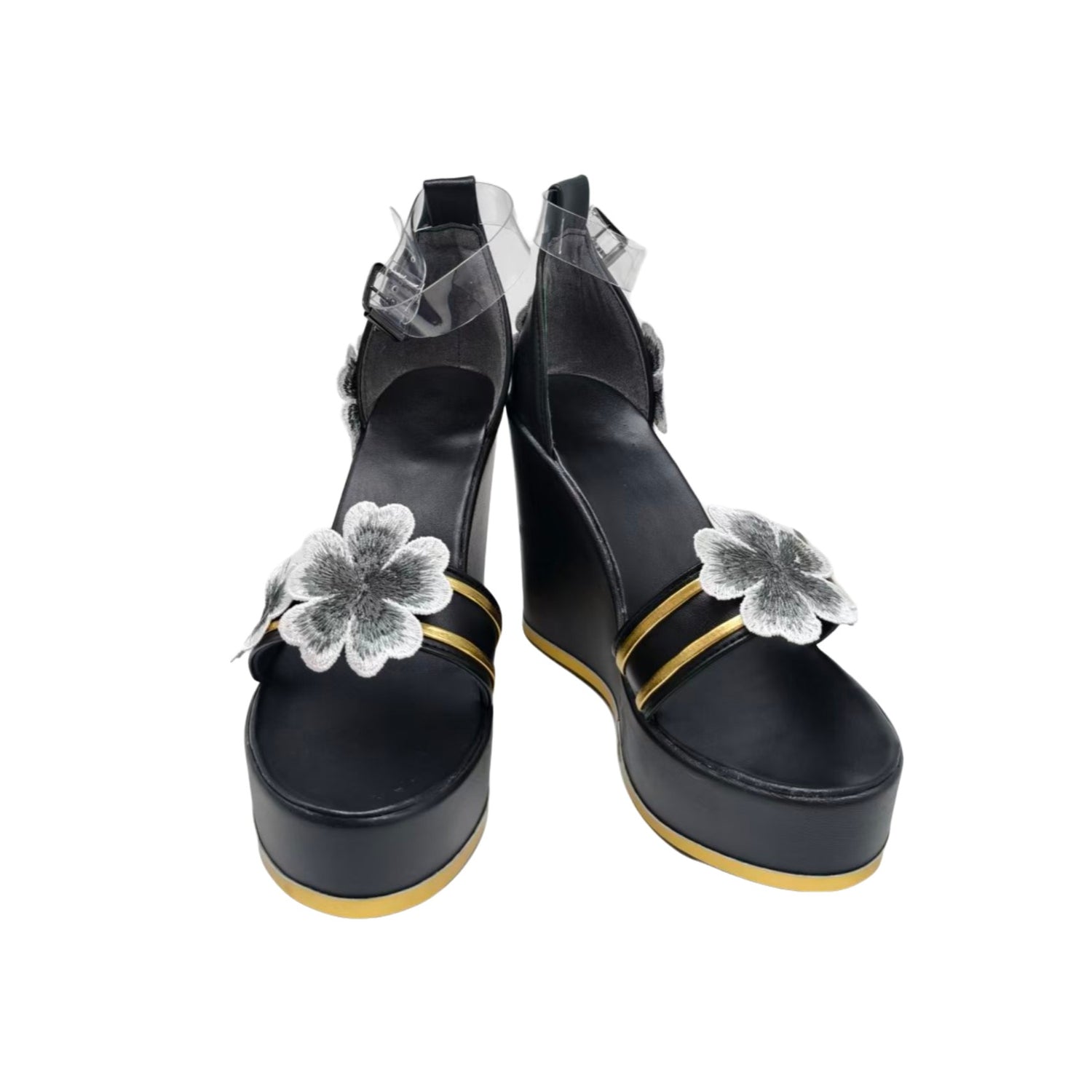 BoomCosplay Game Wuwa Cosplay Hiyuki Black Shoes