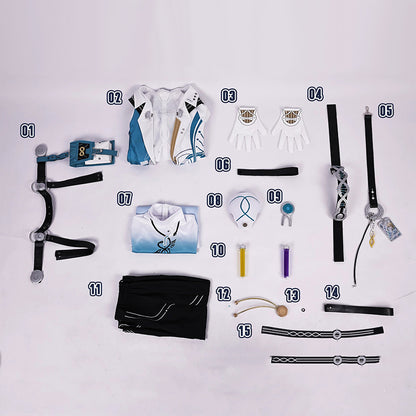 BoomCosplay Spiel Wuwa Cosplay Hiyuki Kostüm A Edition