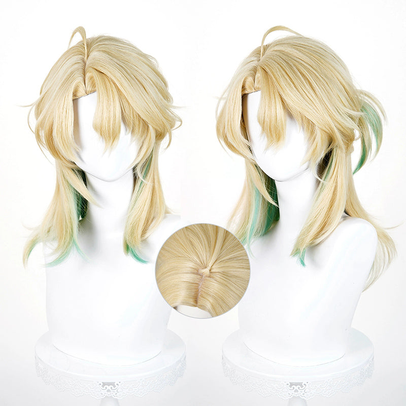 BoomCosplay Spiel Wuwa Cosplay Denia Pink Lila Blau 100cm Perücke