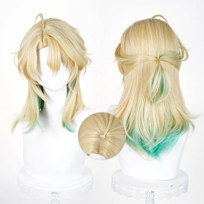BoomCosplay Spiel Wuwa Cosplay Denia Pink Lila Blau 100cm Perücke