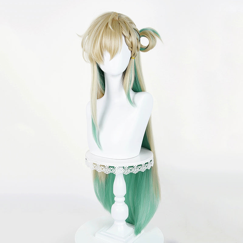 BoomCosplay Spiel Wuwa Cosplay Denia Pink Lila Blau 100cm Perücke