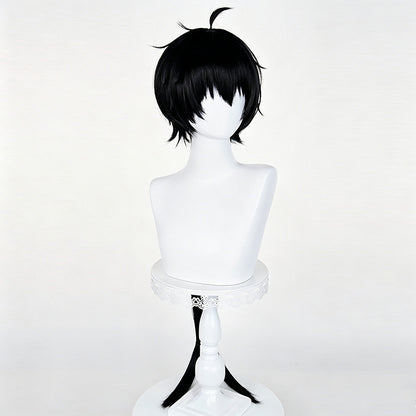 BoomCosplay Game Wuwa Cosplay Male Rover Black 98cm Wig